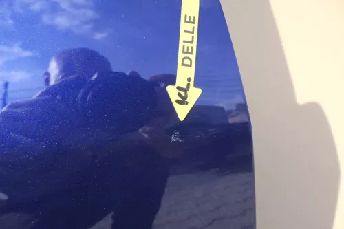 VW Touran 1T3 1T Tür vorne rechts Beifahrertür blau LD5Q (116269)