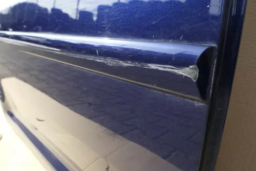 VW Touran 1T3 1T Tür hinten rechts Beifahrerseite blau LD5Q (116270)