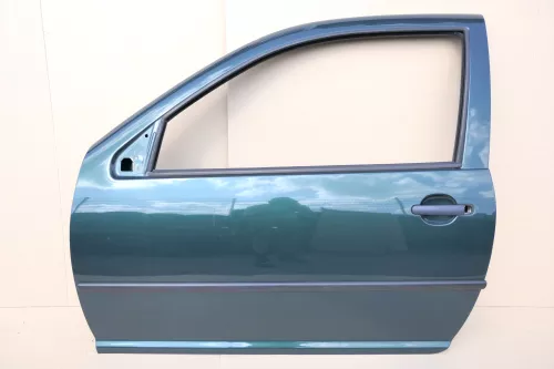 VW Golf 4 Tür vorne links Fahrertür 2/3-Türer grün LC6M (116317)