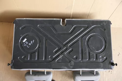 VW Lupo Seat Arosa Sitz Rückbank Sitzfläche Sitze Kopfstützen grau (116357)