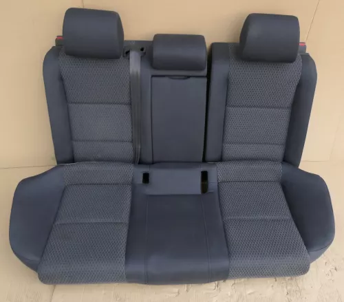 Audi A6 4F C6 Sitz Rückbank Rücksitzbank hinten 3-Punkt-Gurt Stoff (116369)