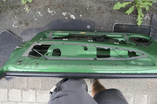 VW Lupo Seat Arosa Tür vorne rechts Beifahrertür grün LW6Z(elektr.Fensterheber) (116396)