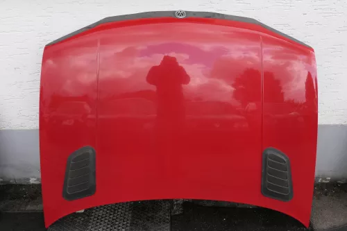 VW Golf 4 Motorhaube Haube Klappe vorne rot LP3G Tuning Sport (116498)