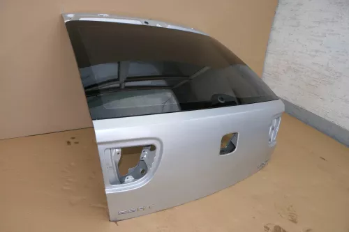 Seat Leon 1M Heckklappe Klappe hinten Kofferraumklappe silber LS7N ohnedenSpoile (116647)