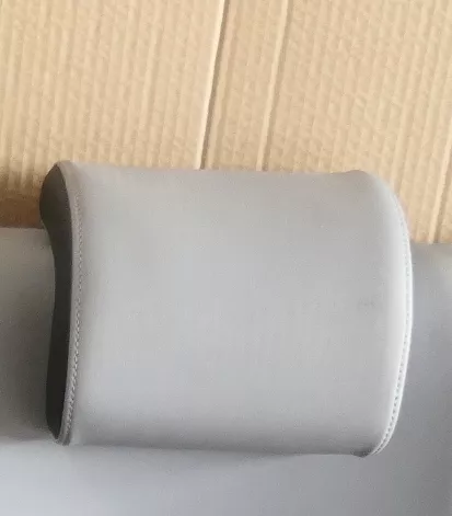 VW Polo 6R Kopfstütze hinten rechts links grau schwarz Kunstleder Leder GT GTI  (117366)