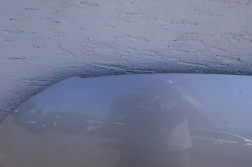 VW Passat 3C Motorhaube Klappe vorne vorn Haube silber LA7W reflexsilber (117579)