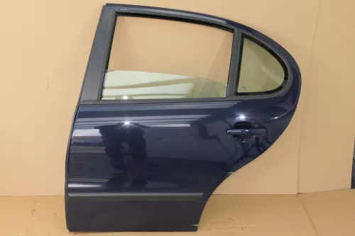 Seat Leon Toledo 1M Tür hinten links Fahrerseite blau LA5G