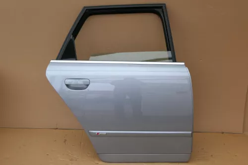 Audi A4 B6 8E Türblatt Tür hinten rechts silber grau LY7Z Kombi Avant (118024)