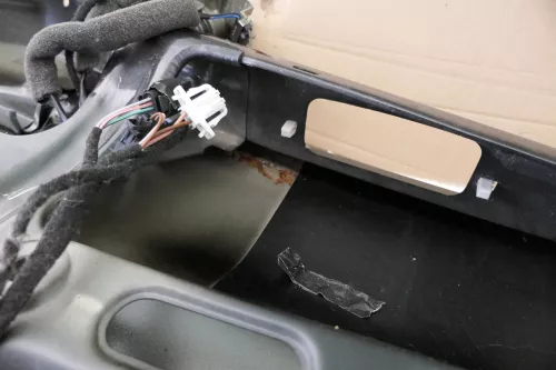 VW Sharan 7M Heckklappe Scheibe Klappe hinten ab Bj.2000 schwarz LC9Z (118077)