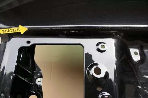 VW Sharan 7M Heckklappe Scheibe Klappe hinten ab Bj.2000 schwarz LC9Z (118077)