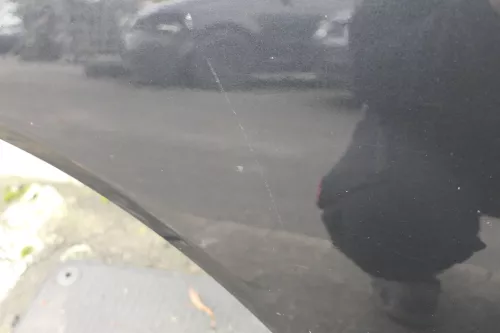 Audi A2 8Z Tür hinten rechts schwarz LZ9W -mit Rahmen, Scheibe & Fensterheber (118117)