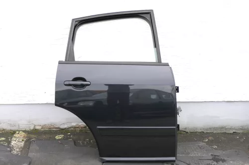 Audi A2 8Z Tür hinten rechts schwarz LZ9W -mit Rahmen, Scheibe & Fensterheber (118117)