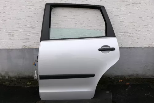 VW Polo 9N 9N3 Tür hinten links 4/5-Türer grau silber LA7W - 118119 (118119)