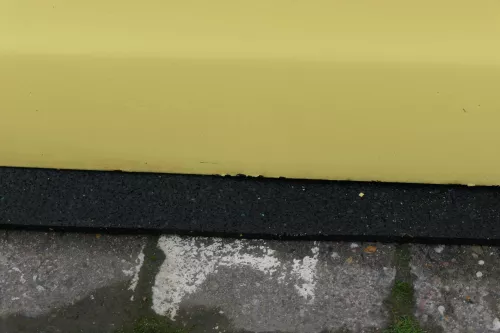 VW Polo 9N 9N3 Tür vorne links Fahrertür gelb LD1B 2/3-Türer (118124)