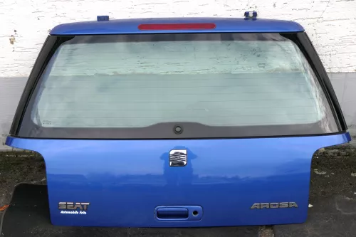 Seat Arosa Heckklappe Klappe hinten Kofferraumklappe blau LW5Y bis ca. Bj. 2000