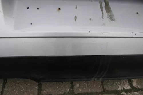 VW Polo 9N 9N3 Stoßstange Heckstoßstange hinten silber LA7W - 99,99 (118138)