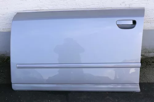 Audi A4 B6 8E Türblatt Tür vorne links Fahrertür silber grau LY7Z Kombi+Limo (118159)