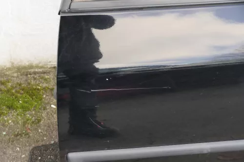 VW Lupo Seat Arosa Tür vorne links Fahrertür schwarz L041 (mechanischer FH 8487 (118487)