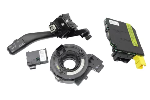 Set - Golf 5 1K Lenkstockschalter Modul Schleifring Lenkstockmodul Tempomat (118509)