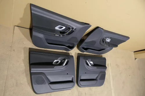4 x Skoda Fabia 5J Stufenheck Türverkleidung Verkleidung Tür vorne hinten links  (118692)