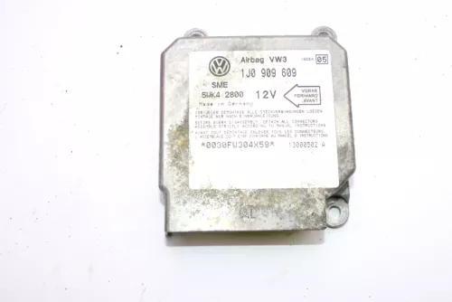 VW Polo 6N Lupo Arosa Steuergerät Airbag Airbagsteuergerät 1J0909609 Index 05 (118720)