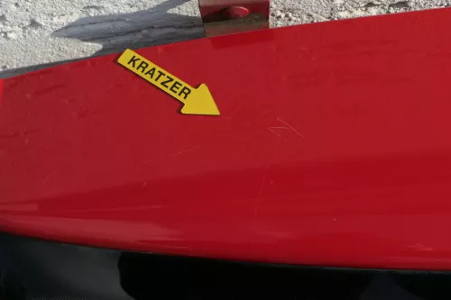 VW Polo 9N Heckklappe Kofferraumklappe Klappe hinten rot LP3G  (118777)
