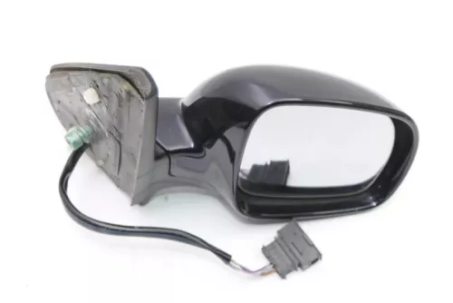 VW Golf 4 Bora elektrischer Spiegel vorne rechts Außenspiegel blau LC5M