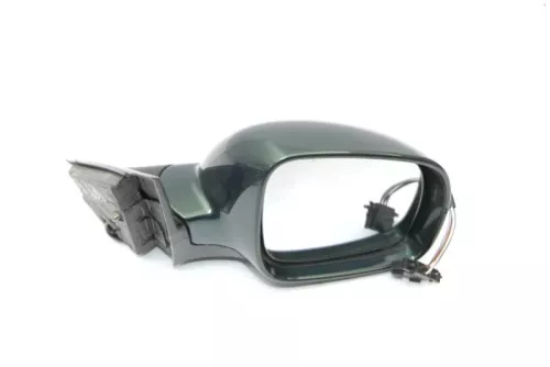 VW Passat 3B 3BG elektrischer Spiegel Außenspiegel rechts mit Glas grün LC6N