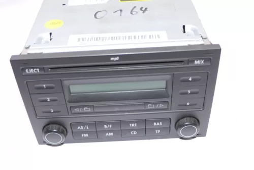 VW Fox 5Z Pol 9N3 Radio CD Player Original RCD200 6Q0035152A mitCode MP3 (119208)