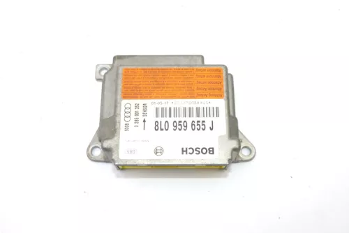 Audi A3 8L Steuergerät Airbag Airbagsteuergerät 8L0959655J 8L0 959 655 J (119563)