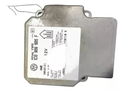 VW Golf 4 Bora Steuergerät Airbag Airbagsteuergerät 1C0909605F 01 002 Kopfairbag