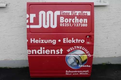 VW T4 Transporter Tür rechts Schiebetür rot Multivan Caravelle (120053)