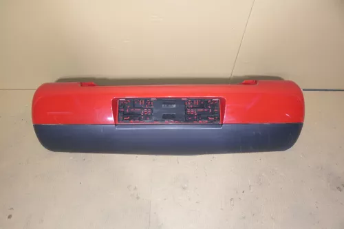 VW Lupo Stoßstange hinten Heckstoßstange Stoßfänger rot LP3G