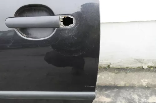 VW Golf 4 Bora Tür vorne links Fahrertür 2/3-Türer schwarz LC9Z (120302)