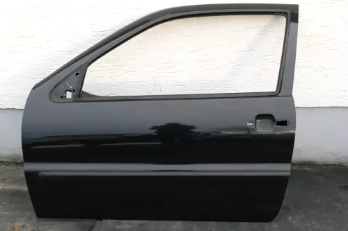 VW Polo 6N 6N2 Tür vorne links Fahrertür 2/3-Türer schwarz L041 (120304)