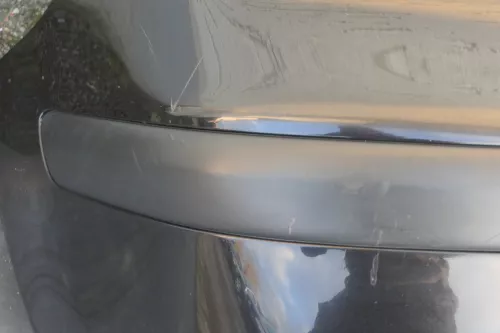 VW Golf 4 Limousine Stoßstange hinten Heckstoßstange Stoßfänger schwarz LC9Z xxx (120355)