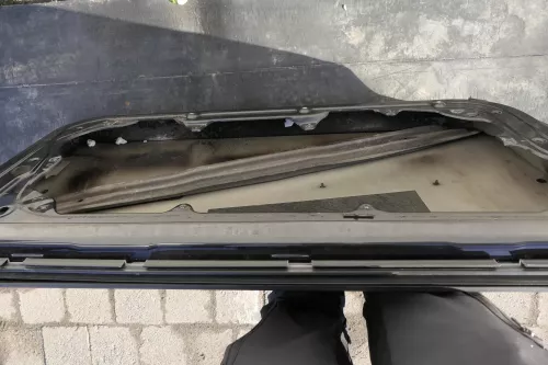 VW Golf 4 Tür vorne links Fahrertür 2/3-Türer schwarz LC9Z metallic xxx (120396)
