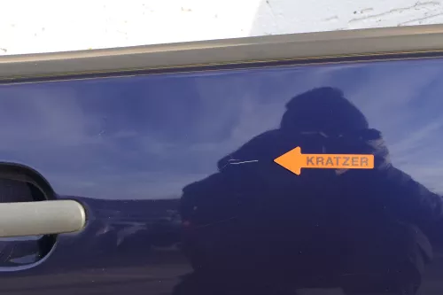 VW Golf 4 Bora Tür vorne rechts Beifahrertür 4/5-Türer Kombi Variant blau LB5N - (120397)