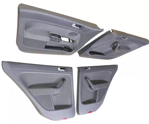 VW Golf Plus 5M 4x Türverkleidung Verkleidung Tür vorne hinten links re schwarz (120548)