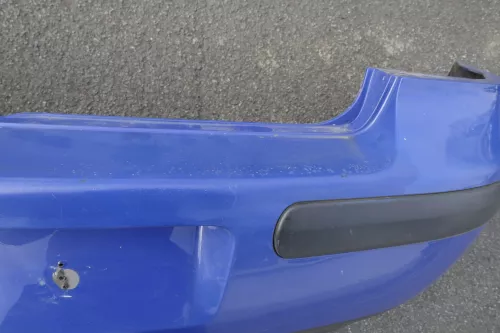 VW Golf 4 Limousine Stoßstange hinten Heckstoßstange Stoßfänger blau LW5Z jazzb (120760)