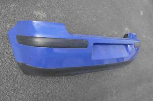 VW Golf 4 Limousine Stoßstange hinten Heckstoßstange Stoßfänger blau LW5Z jazzb (120760)