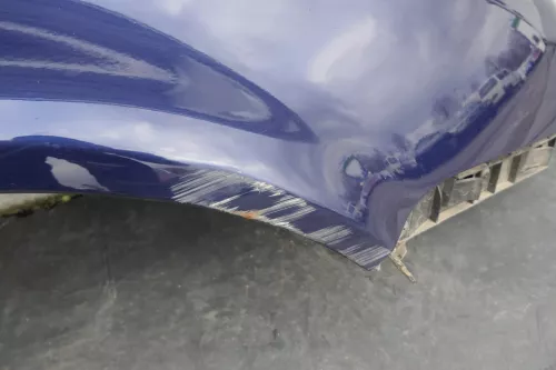 VW Golf 4 Kotflügel vorne rechts blau LB5N indigoblau yyyy (120790)