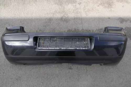 VW Golf 4 Limousine Stoßstange hinten Heckstoßstange Stoßfänger schwarz LC9Z eee (120804)
