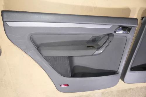 VW Touran 4x Türverkleidung Verkleidung Tür vorne +hinten links anthrazit 120961 (120961)