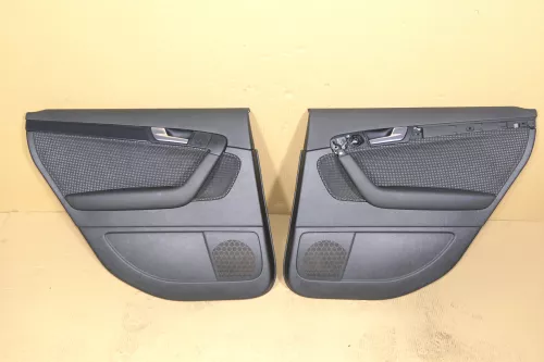 2x Audi A3 8P Türverkleidung Verkleidung Tür hinten links rechts schwarz 4/5-Tür (120973)