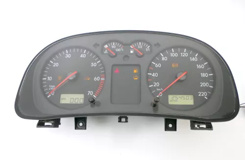 VW Golf 4 Tacho Tachometer Kombiinstrument 254.000km 1J0919880 1,4 16V 75PS 55kw (121004)