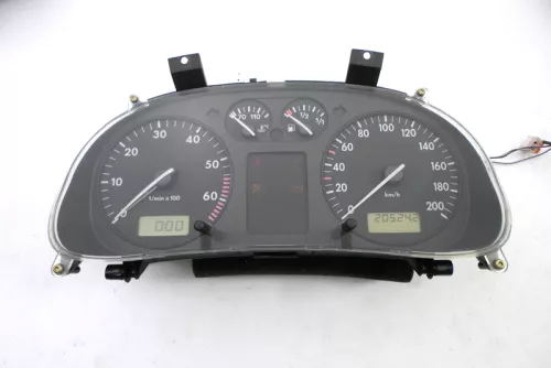 VW Polo 6N Tacho Tachometer Kombiinstrument 205.000km 6N0919860T 6N0919860R (121060)