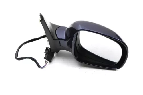 VW Golf 4 Bora elektrischer Spiegel vorne rechts Außenspiegel Blau LB5N indigobl