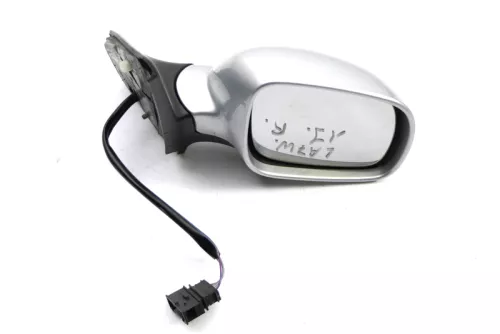 VW Golf 4 Bora elektrischer Spiegel vorne rechts Außenspiegel Silber LA7W reflex (121115)