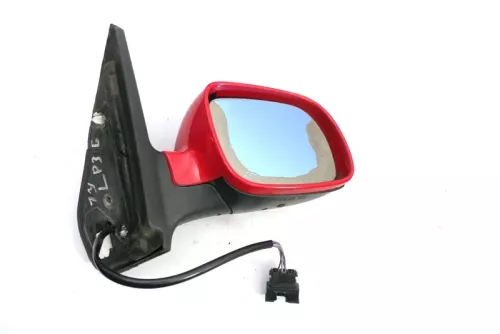 VW Golf 4 Bora elektrischer Spiegel vorne rechts Außenspiegel Rot LP3G